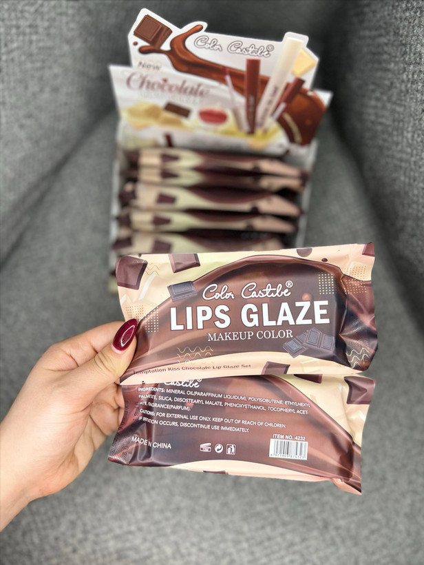 پک 4عددی رژشکلاتی میرور🥥🍫