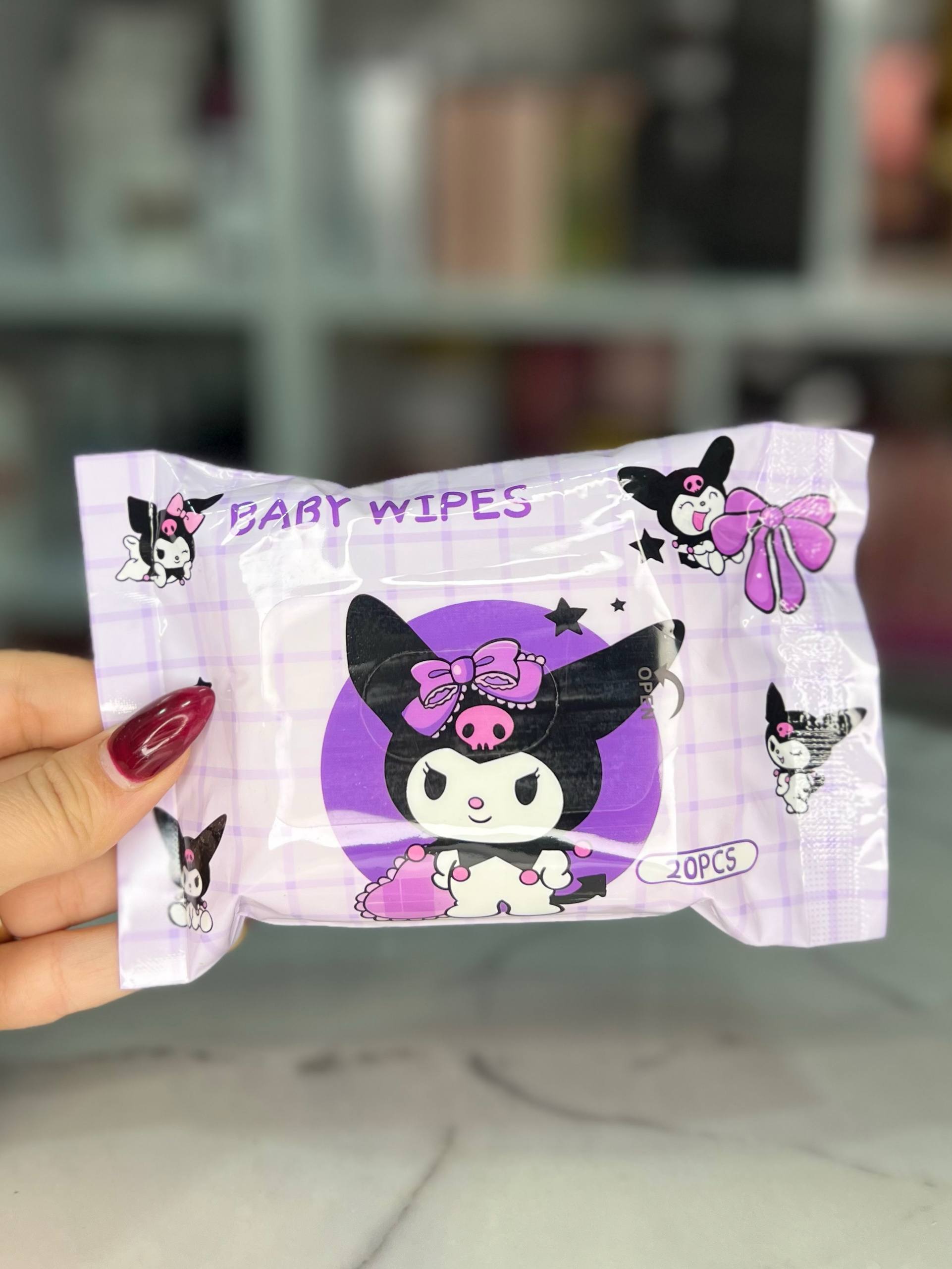 دستمال مرطوب کرومی💜