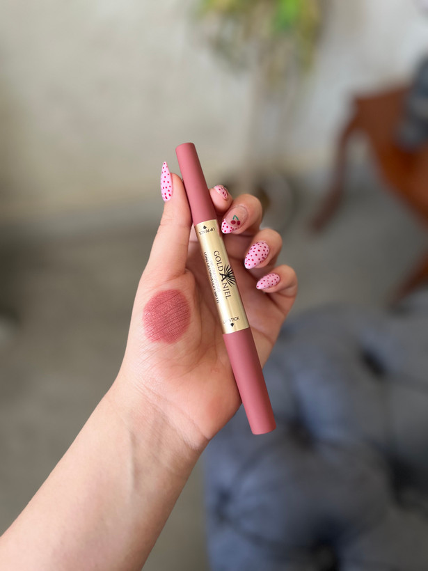 رژلب دوطرفه گلدآنجل🪞