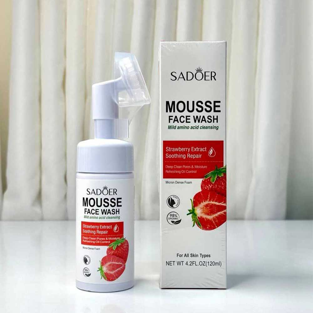 فوم براش دار توتفرنگی🍓